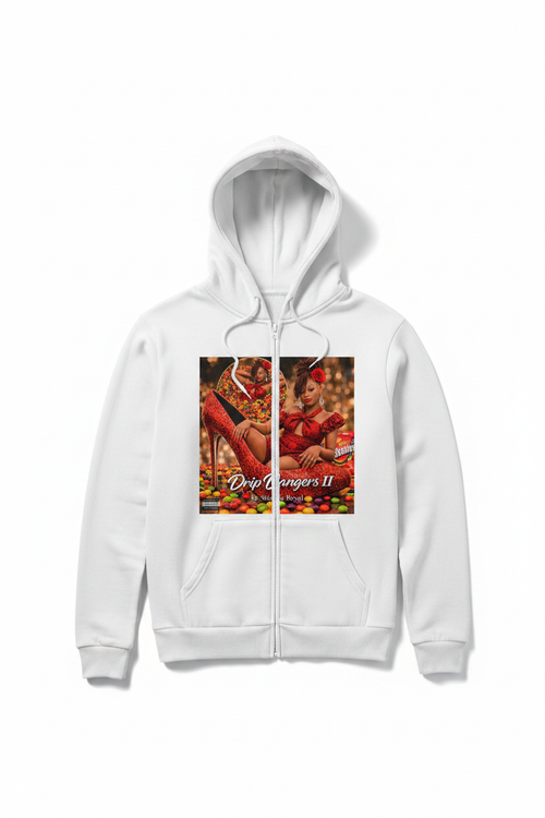 Hoodie with Drip Bangos II Graphic